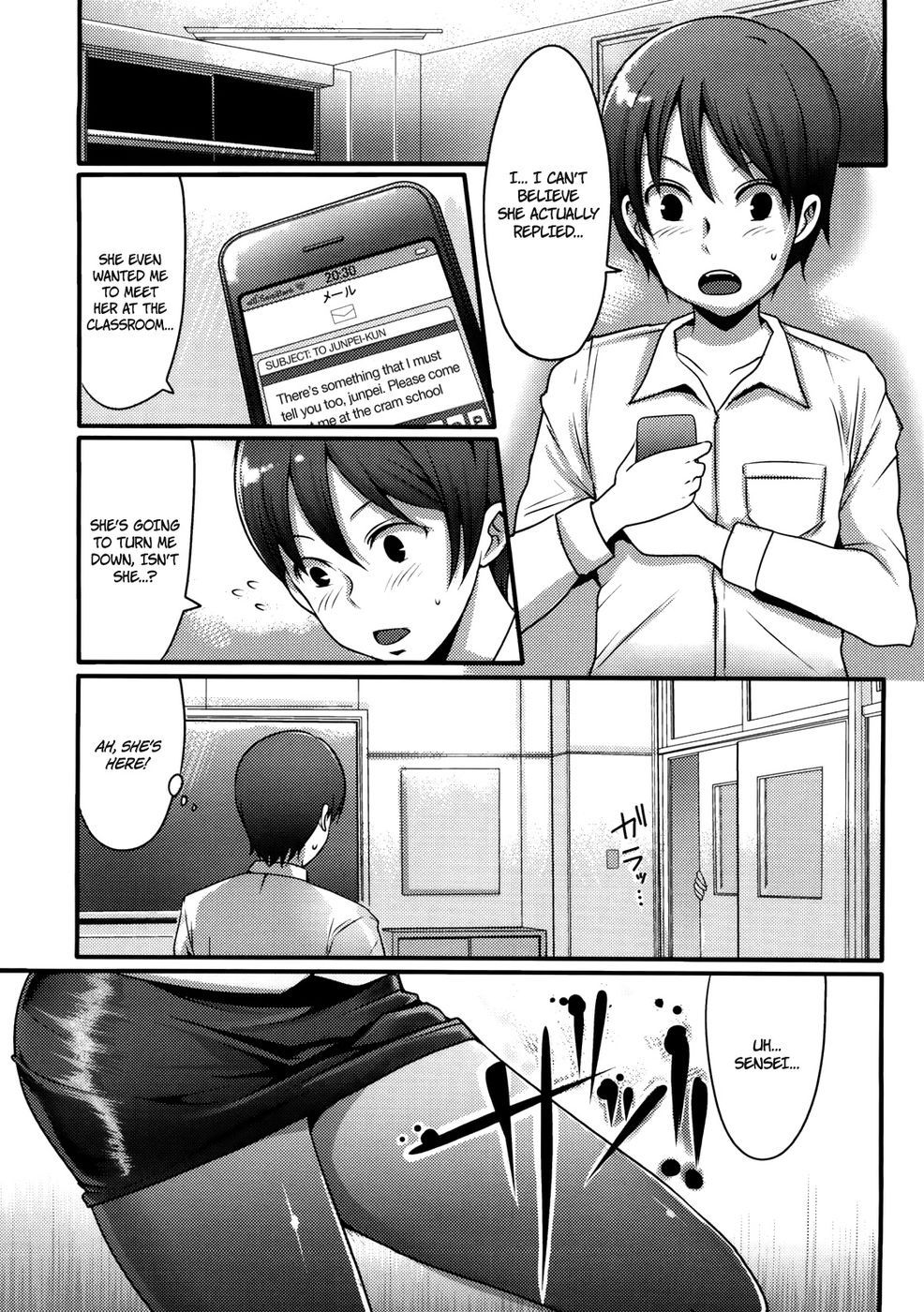 Hentai Manga Comic-The Lewd Sausage-Read-5